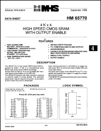 Click here to download HM3-65770M5 Datasheet