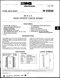 Click here to download MMCZ65698L55MB Datasheet