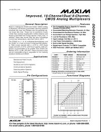 Click here to download DG406AK Datasheet