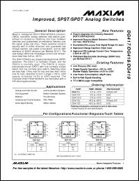 Click here to download DG417CY Datasheet