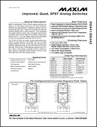 Click here to download DG442DY Datasheet