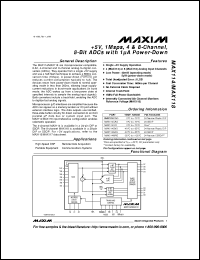 Click here to download MAX118CPI Datasheet