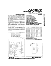 Click here to download MAX164CMRG/883B Datasheet