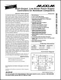 Click here to download MAX1633EAI Datasheet