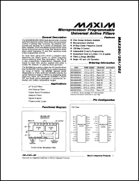 Click here to download MAX268BEWG+ Datasheet