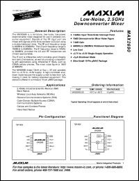 Click here to download MAX295EPA Datasheet