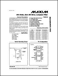 Click here to download MAX306MJI Datasheet