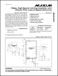 Click here to download MAX328EJE Datasheet