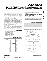 Click here to download MAX350EWN Datasheet