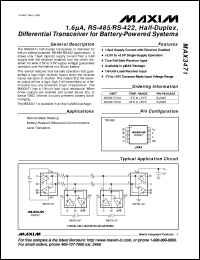 Click here to download MAX351MJE Datasheet