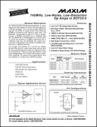Click here to download MAX4123C/D Datasheet