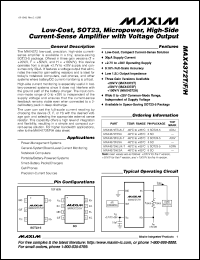 Click here to download MAX4427CSA-T Datasheet