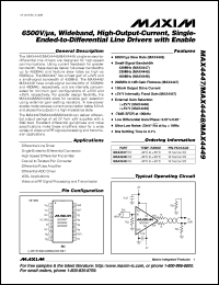 Click here to download MAX4502CSA Datasheet