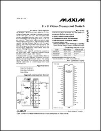 Click here to download MAX4590CWE Datasheet