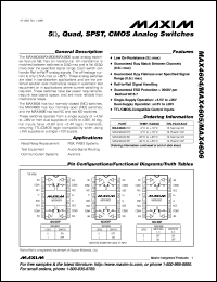 Click here to download MAX4618CSE Datasheet