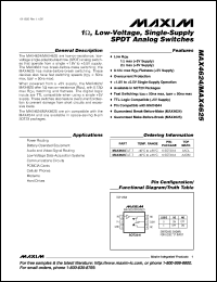 Click here to download MAX4665CSE Datasheet