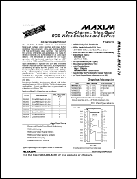 Click here to download MAX4700CPE Datasheet