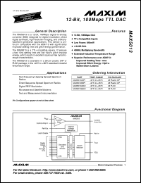 Click here to download MAX509AEPP Datasheet