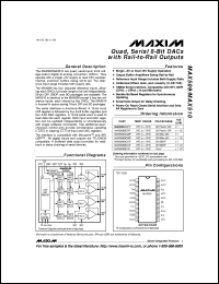 Click here to download MAX513ESD+ Datasheet