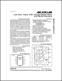 Click here to download MAX514BCNG Datasheet