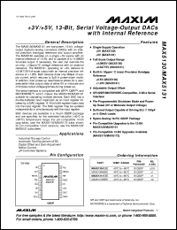 Click here to download MAX5152BCPE Datasheet