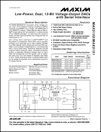 Click here to download MAX5160MEUA Datasheet