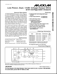 Click here to download MAX518AEPA Datasheet