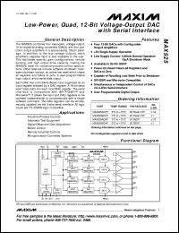 Click here to download MAX529CAG Datasheet