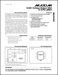 Click here to download MAX535BMJA Datasheet