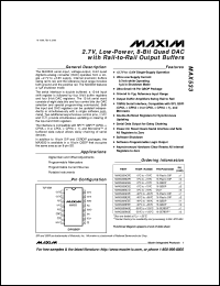 Click here to download MAX537ACWE-T Datasheet