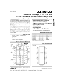 Click here to download MAX604ESA+ Datasheet