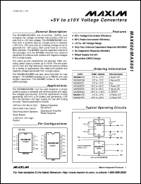 Click here to download MAX805LCSA+ Datasheet