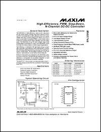 Click here to download MX7624CSE Datasheet