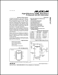 Click here to download MAX766CPA Datasheet