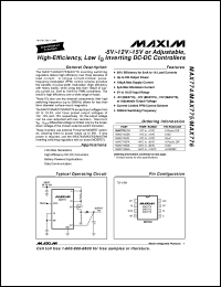 Click here to download MAX799ESE Datasheet