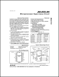 Click here to download MAX807NEPE Datasheet
