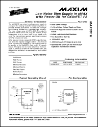 Click here to download MAX8866TEUA-T Datasheet