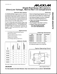 Click here to download MAX975ESA-T Datasheet