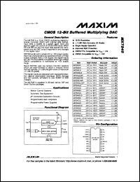 Click here to download MX7672TE10 Datasheet