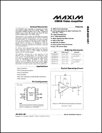 Click here to download MAX750AESA Datasheet