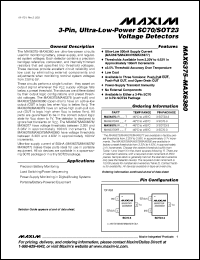 Click here to download MAX6375UR22-T Datasheet