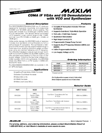 Click here to download MAX2309EGI Datasheet