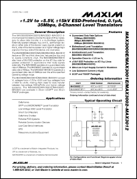 Click here to download MAX3011EBP-T Datasheet