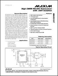 Click here to download MAX3157EPI Datasheet