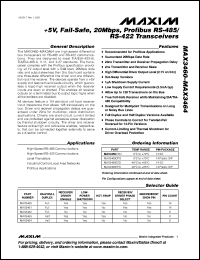 Click here to download MAX3463ESA-T Datasheet