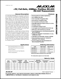 Click here to download MAX3469EPA Datasheet