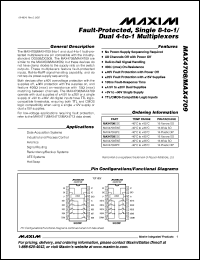 Click here to download MAX4708EWE Datasheet