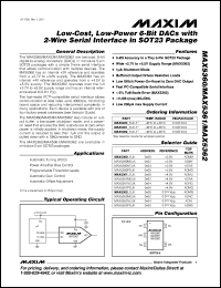 Click here to download MAX5360LEUK-T Datasheet