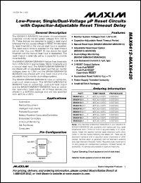 Click here to download MAX6418UK16-T Datasheet