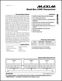 Click here to download MAX9157EHJ+T Datasheet